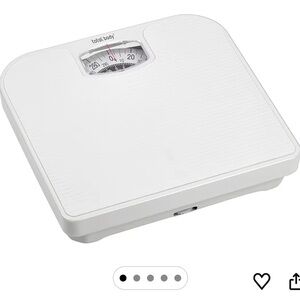 Mechanical Personal Scale | Classic White Design